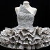 전화번호부로 만든 드레스 - Paper Dress